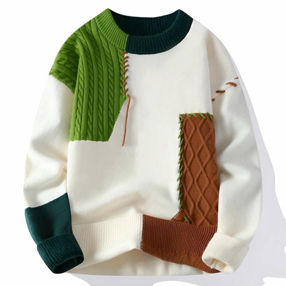 Colorful Knit Sweater